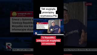 Wyznawca PiS  obraz w TV Republika [upl. by Oicanata]