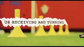 Soccer Drill Receiving And Turning U8 [upl. by Elad]