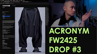 ACRONYM FW2425 DROP 3 [upl. by Avirt]