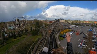 Onride Heidi the ride 🎢 Backseat 4KPOV 2024  Plopsaland de panne [upl. by Stark]