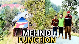 Mehndi Function in Kashmir ❤️  Dosti Lay Kar Gaye  Umair Basharat Vlog [upl. by Recor]