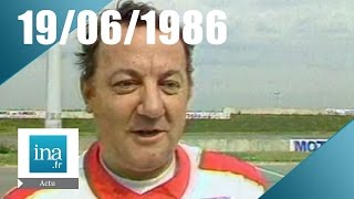 20h Antenne 2 du 19 juin 1986  Mort de Coluche  Archive INA [upl. by Drarreg860]