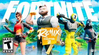 🔴 DÉCOUVERTE CHAPITRE 2 REMIX SAISON OG  Mise a jours Live Fortnite MAJ FR [upl. by Katherin]