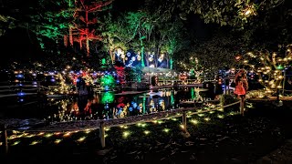 Radiance Light Show Rockhampton Botanical Gardens 2023 [upl. by Nol737]