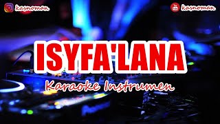 🎙 ISYFALANA YA ROSULALLAH  KARAOKE INSTRUMEN [upl. by Firman]