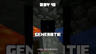 100 Days  Minecraft Shorts  Day 40 minecraft 100days [upl. by Cope]