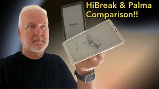 Comparison between Onyx Boox Palma Palma 2 and Bigme HiBreak ultra portable eReaders [upl. by Aizan]