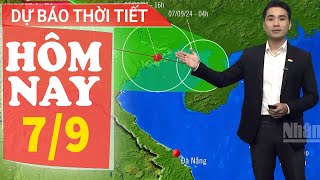 Dự báo thời tiết hôm nay mới nhất ngày 79  Dự báo thời tiết 3 ngày tới [upl. by Eilujna]