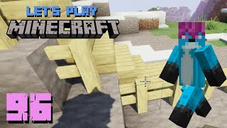 Lets Play Minecraft v1144  PC 96  Die Treppe zum neuen Bau [upl. by Dav334]