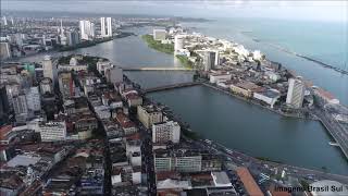 RECIFE Centro  Pernambuco Aéreas Drone ©DireitosReservados [upl. by Natsyrt]