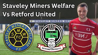 17 YEAR OLD KEEPER SAVES THE DAY IN THE SHOOTOUT Staveley Miners Welfare Vs Retford United [upl. by Rajewski]