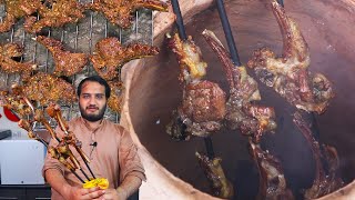 Peshawri Namkeen Tikka and Spicy BBQ Mutton Chops Juiciest Lamb Chops [upl. by Zak]