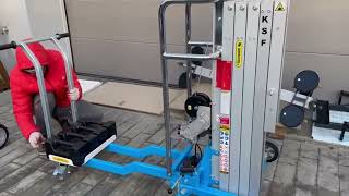 BD400 Heavy Duty Electric Material Lifter Trolley 250Kg [upl. by Redliw]