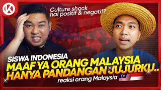 🇮🇩 Jujur‼️ Malaysia Menurut Siswa Indonesia Inilah Pengalamannya 🇲🇾 Reaction [upl. by Nehcterg]