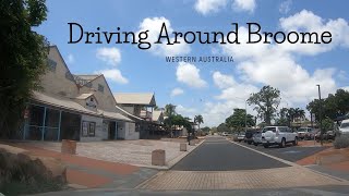 Driving Around Broome Western Australia [upl. by Dnomyaw]