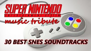 30 Best SNES Soundtracks  Super Nintendo Music Tribute [upl. by Haziza]