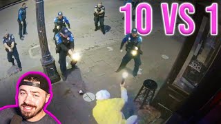 Idiot Pulls a Gun On 10 Cops… [upl. by Assetnoc835]