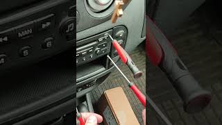 How to remove Citroen amp Peugeot car stereo [upl. by Mala]