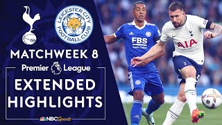 Tottenham Hotspur v Leicester City  PREMIER LEAGUE HIGHLIGHTS  9172022  NBC Sports [upl. by Gnol]