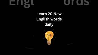 Difficult words in English Learn 20 new words everyday and become a Pro🔥 [upl. by Geminius741]