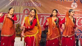 Uttarayani Mahotsav Dance Performance by SRIanS on Kumauni Culture [upl. by Tijnar]