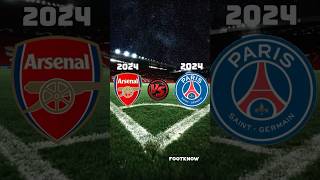 ARSENAL 2024 VS PARIS SAINT GERMAIN 2024 CHAMPIONS LEAGUEBUKAYO SAKADECLAN RICEHAKIMIDEMBELE [upl. by Crotty433]