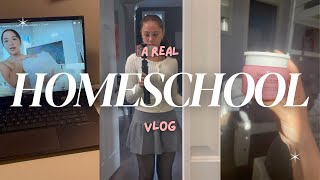 what REAL homeschoolers do when youre at school vlog [upl. by Suilenroc]