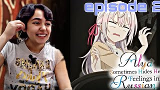 alya hides her feelings episode 2 reaction [upl. by Atlante629]