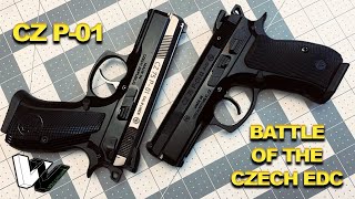 CZ P01 VS P01 OMEGA PROS amp CONS [upl. by Pandora]