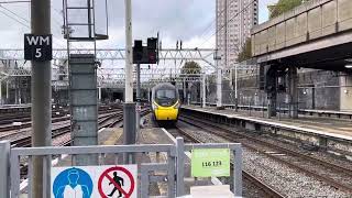 Avanti and London overground rail at London Euston station October 24 [upl. by Hawkie]