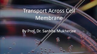 Transport Across Cell Membrane [upl. by Harper]