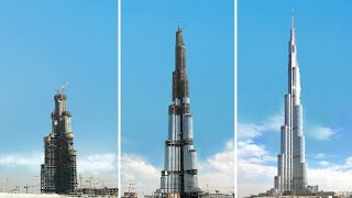 Cómo Se Construyó El Burj Khalifa [upl. by Aurore]