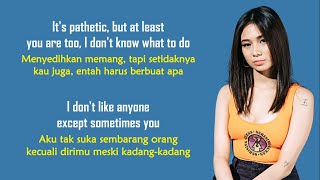 NIKI  Backburner  Lirik Terjemahan Indonesia [upl. by Adaliah205]