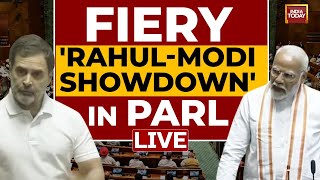 INDIA TODAY LIVE Rahul Gandhis Explosive Speech In Lok Sabha  PM Modi Vs Rahul Gandhi [upl. by Danete]