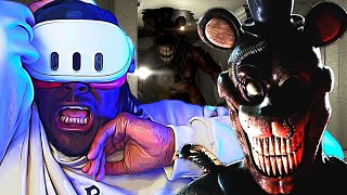 THIS DEV JUST MADE THE SCARIEST GAME BY COMBINING SILENT HILL 2 WITH FNAF amp IM PLAYING IN VR [upl. by Hanala567]