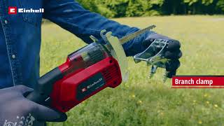 Einhell Accu Takkenzaag GEGS 18150 LiSolo  Power XChange [upl. by Hsepid]