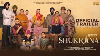 Shukrana Official Trailer  Amrit Maan  Neeru Bajwa  Jass Bajwa  New Punjabi Movie 2024 [upl. by Aicxela843]