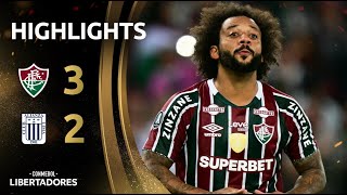 FLUMINENSE vs ALIANZA LIMA  HIGHLIGHTS  CONMEBOL LIBERTADORES 2024 [upl. by Kinnie]