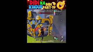 Didi ka KHOUF 😂 didi part19 Free fire funny moments shorts freefire funny deepakrds [upl. by Nnahs434]