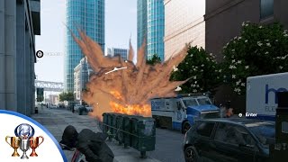 Watch Dogs 2 Smooth Felon trophy and achievement  Escaping A Level 5 Wanted Level [upl. by Feil]