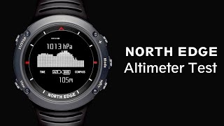 NORTH EDGE Altay watchaltimeter test [upl. by Heaps]