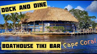 The Boat House Cape Coral Dock and Dine [upl. by Vilberg349]