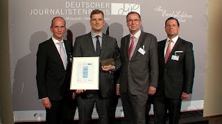 Süddeutsche Zeitung großer Gewinner beim Deutschen Journalistenpreis [upl. by Eisdnyl]