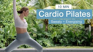 10 Minute Cardio Pilates  Energising  Metabolism Boosting Standing Cardio Pilates [upl. by Tiffanle]