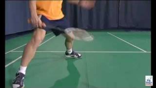 Badminton Techniques dans lespace avant [upl. by Aitnis]