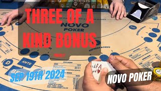 NOVO POKER  SEP 19TH 2024 [upl. by Izogn]