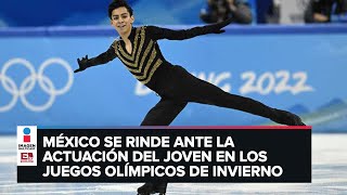 Donovan Carrillo llega a la final de patinaje artístico en Beijing 2022 [upl. by Notneuq824]