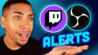 How to Setup Twitch Alerts in OBS Studio Super Easy [upl. by Broeder]