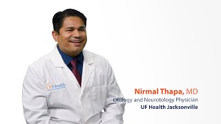 Otolaryngology at UF Health Jacksonville by Dr Nirmal Thapa [upl. by Kalle]