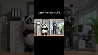 quotWhen Panda Goes to Work An Office Comedyquot funny panda cute ai [upl. by Nnylarej]